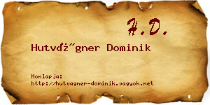 Hutvágner Dominik névjegykártya
